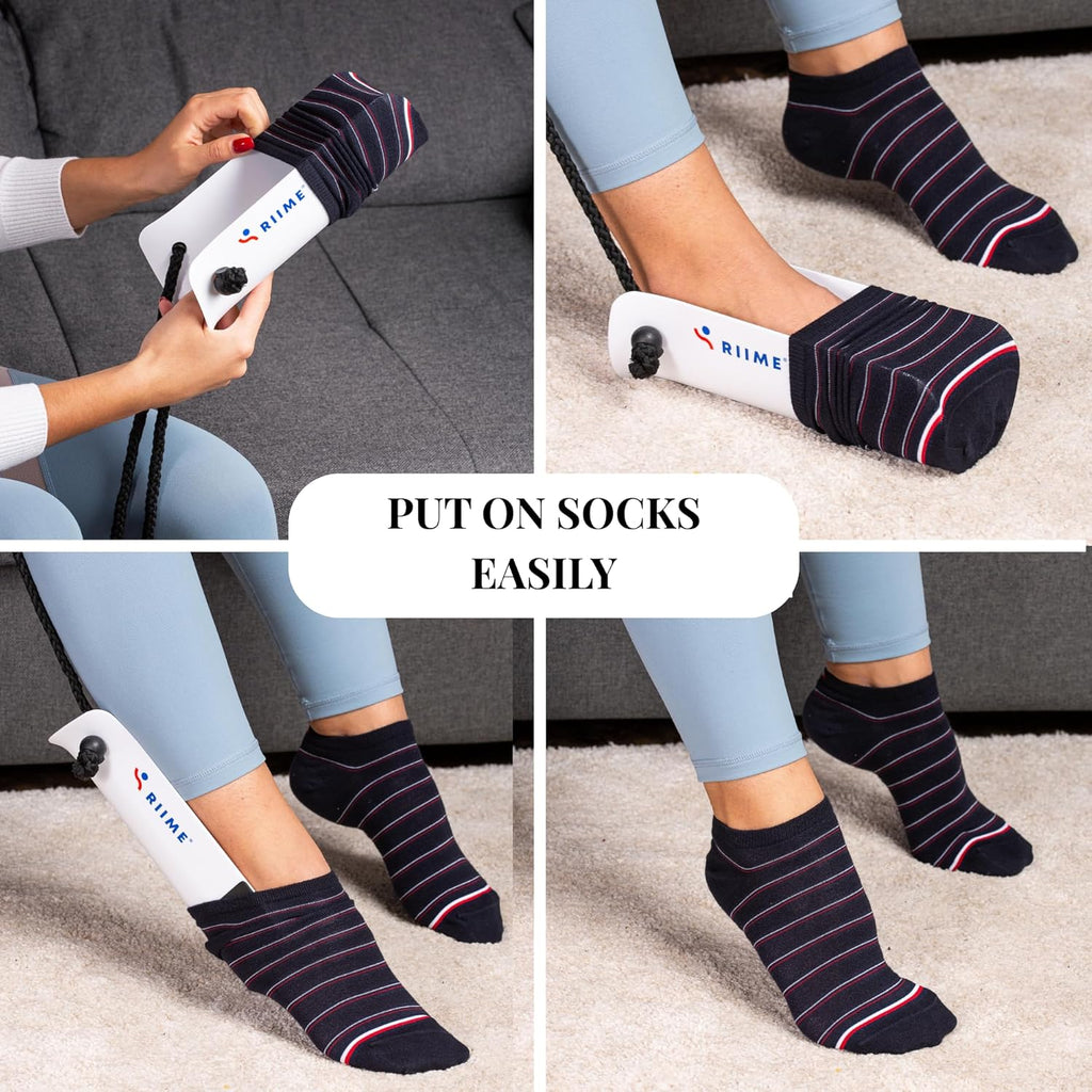 SOKELP Soft Touch Sock Aid Device for Easy Socks and Compression Stockings

