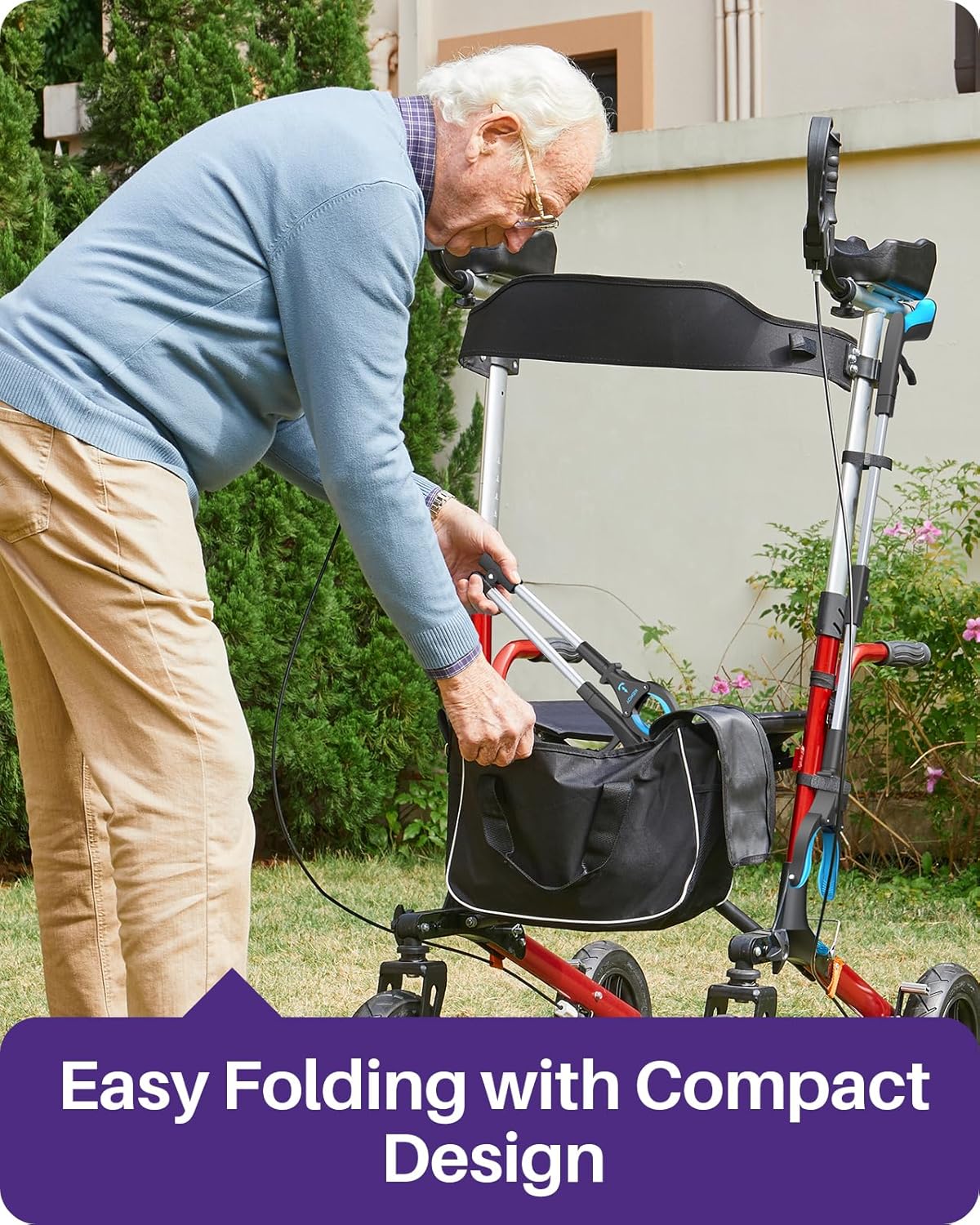 KEKOY Grabber Reacher Tool for Seniors, Foldable Pickup Stick with Magnet

