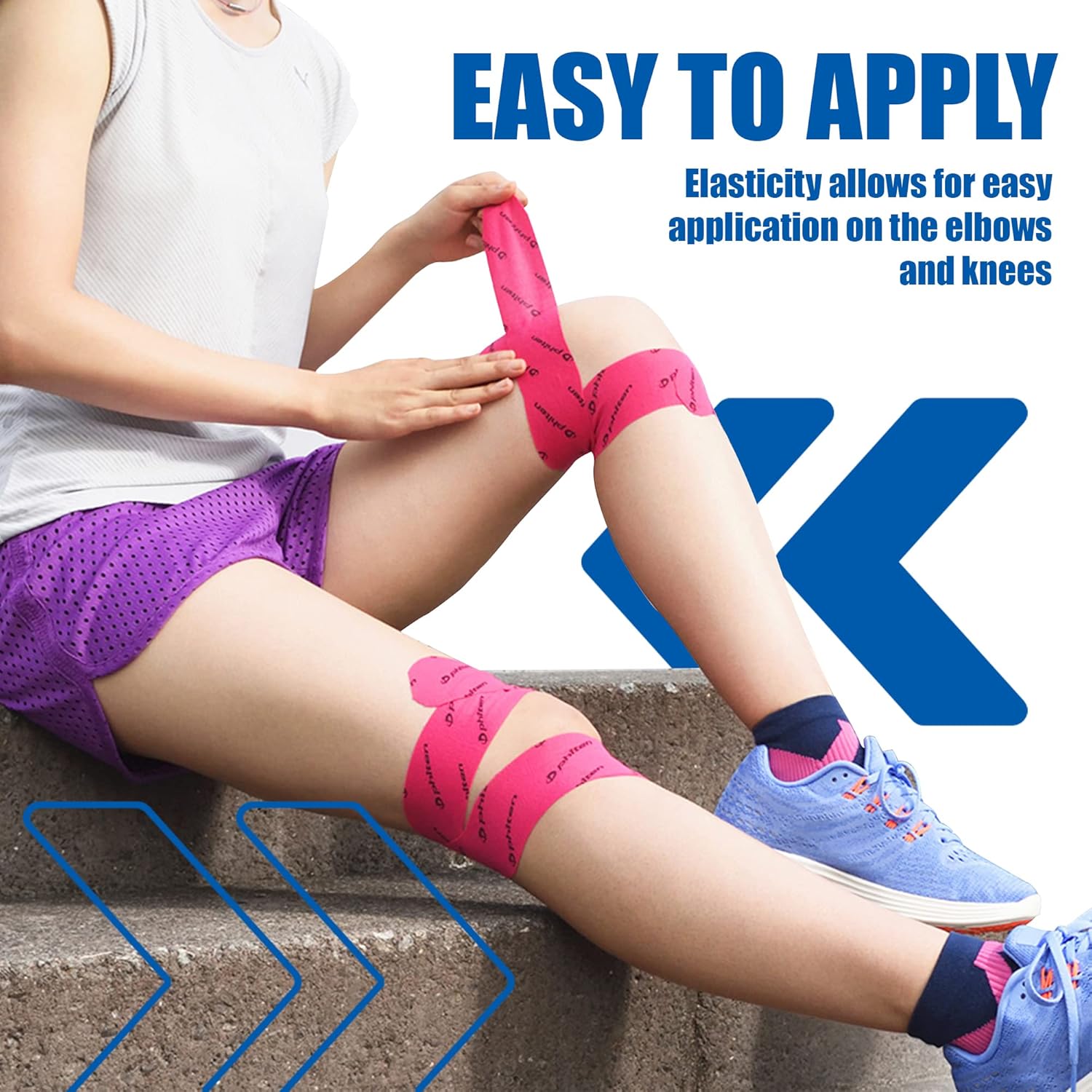 Phiten Athletic Sports Tape Roll with Elastic Support

