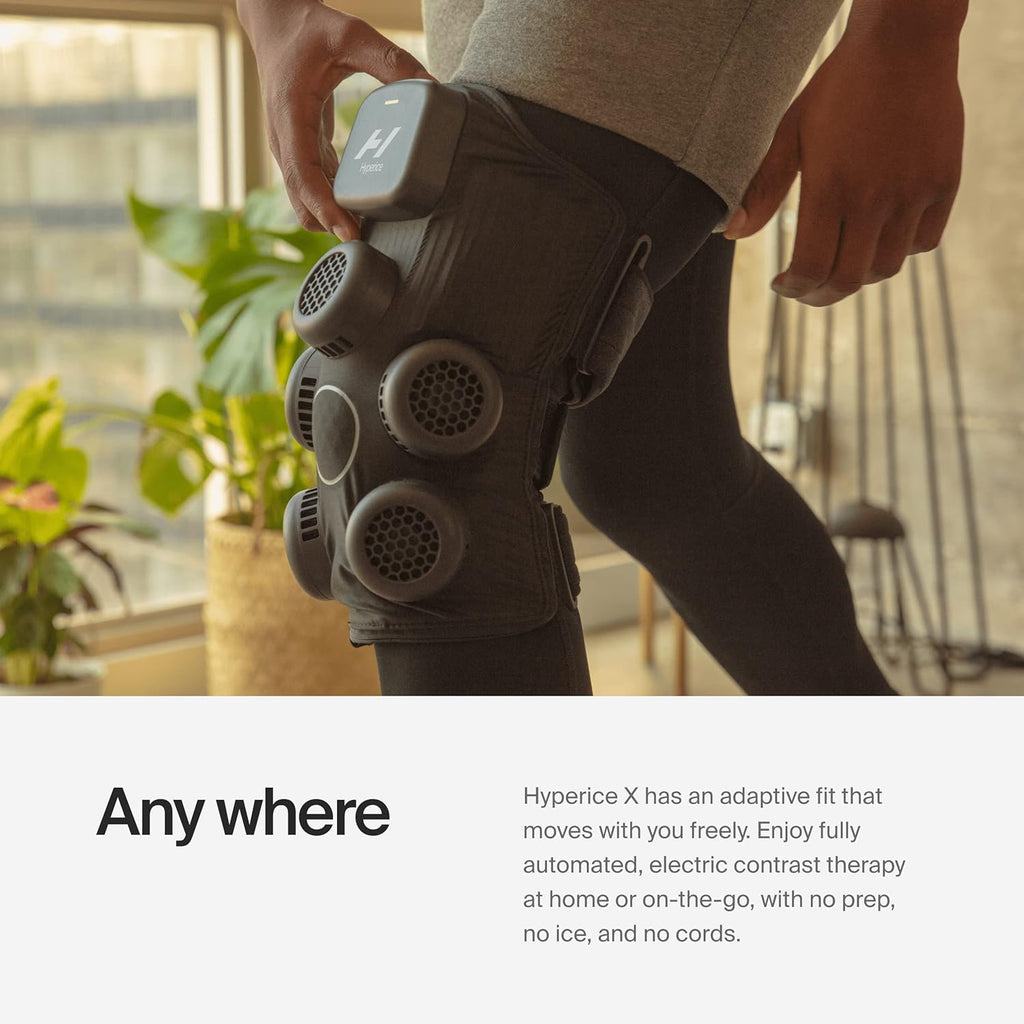 Hyperice X Electric Heat and Cold Contrast Therapy Device with App


