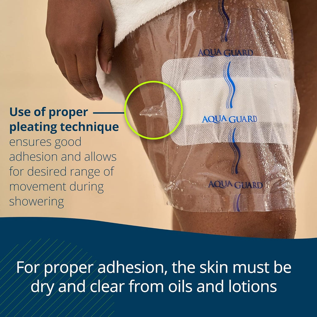 TIDI AquaGuard self-adhesive waterproof moisture barrier for shower wound dressing

