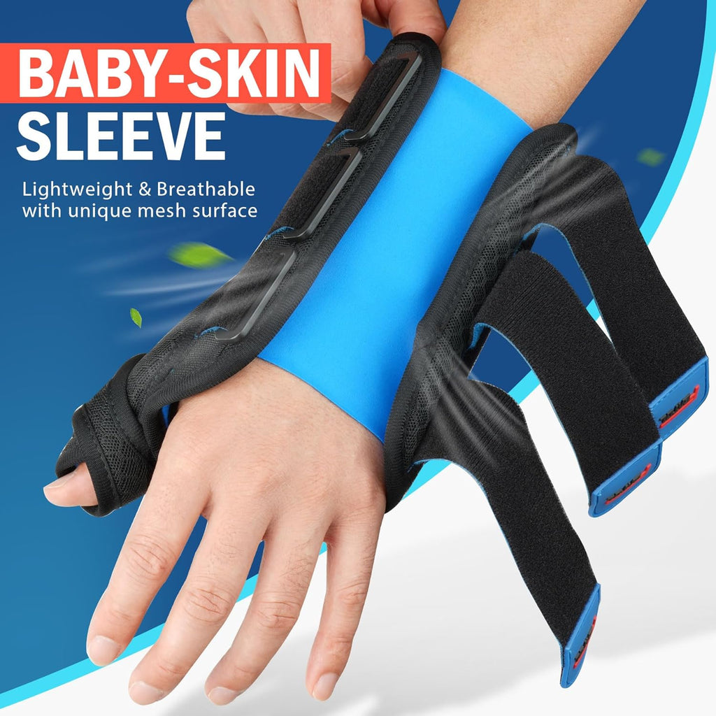 FEATOL 2-Pack Thumb Spica Wrist Brace with Thumb Support for De Quervain's

