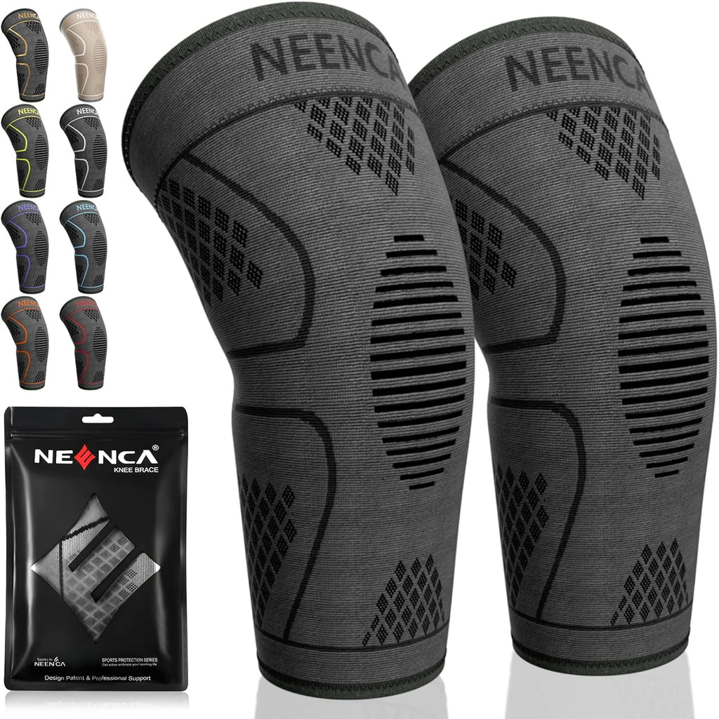 NEENCA Compression Knee Sleeves for Knee Pain Relief, Sports Knee Support

