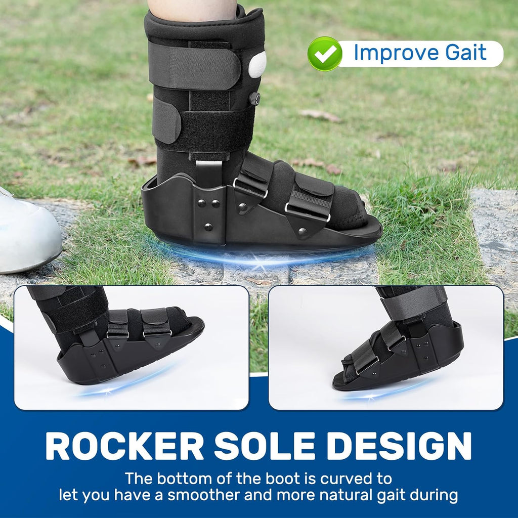 kefit Inflatable Walking Boot for Broken Foot, Sprained Ankle, Fracture

