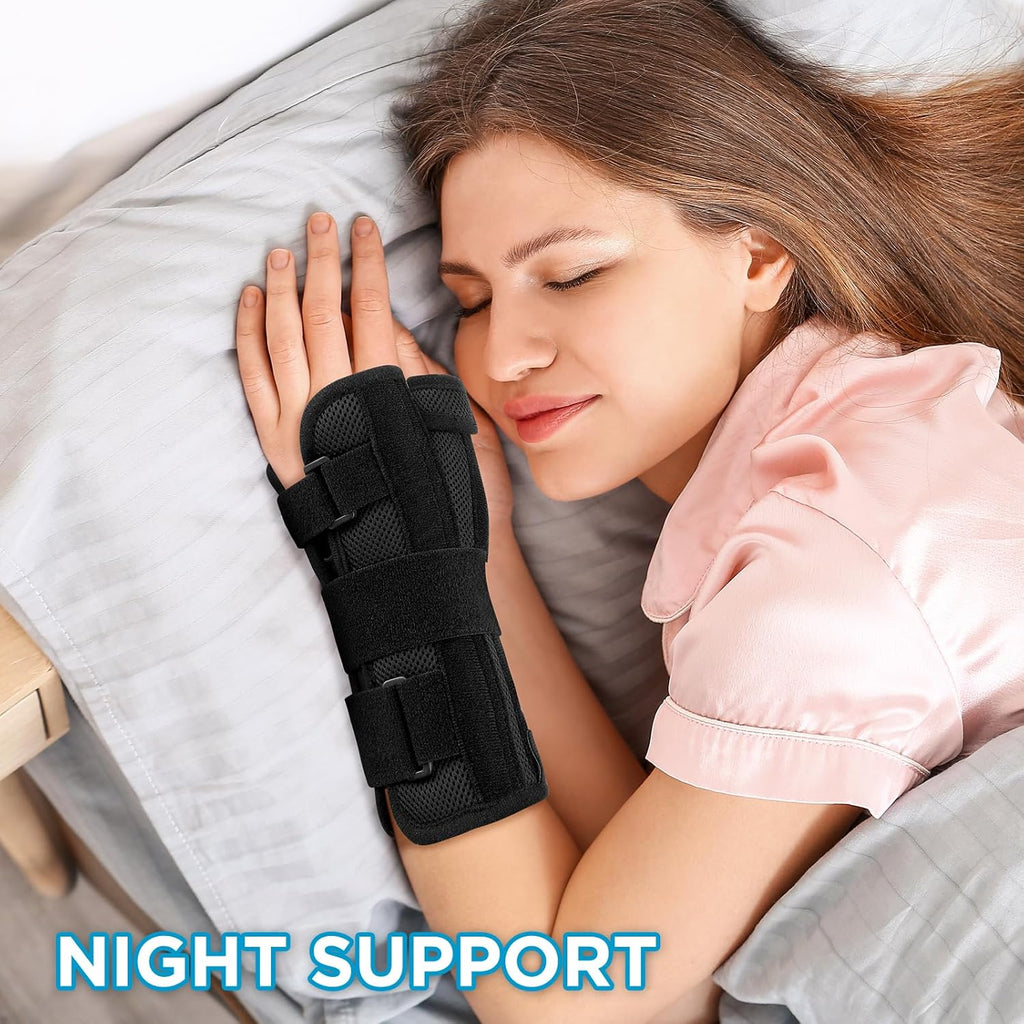 NEENCA Carpal Tunnel Wrist Brace with Thumb Support Thumb Spica Splint

