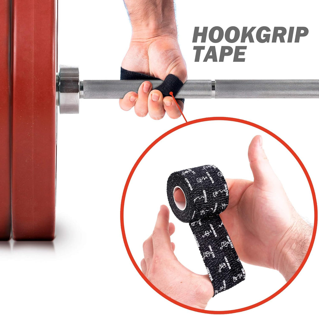 WARM BODY COLD MIND 1.85 in Hook Grip Thumb Tape for Weightlifting

