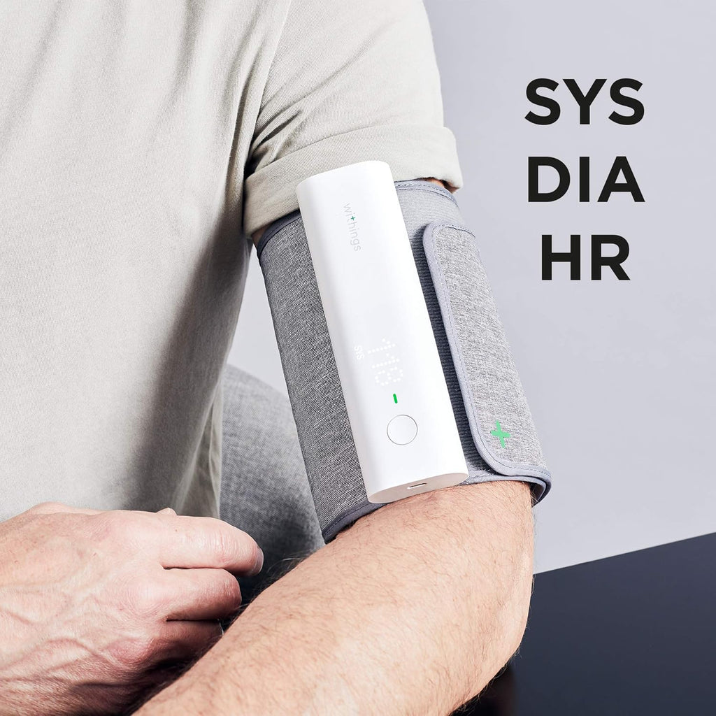Withings BPM Connect digital blood pressure monitor cuff heart rate Wi-Fi Bluetooth FDA

