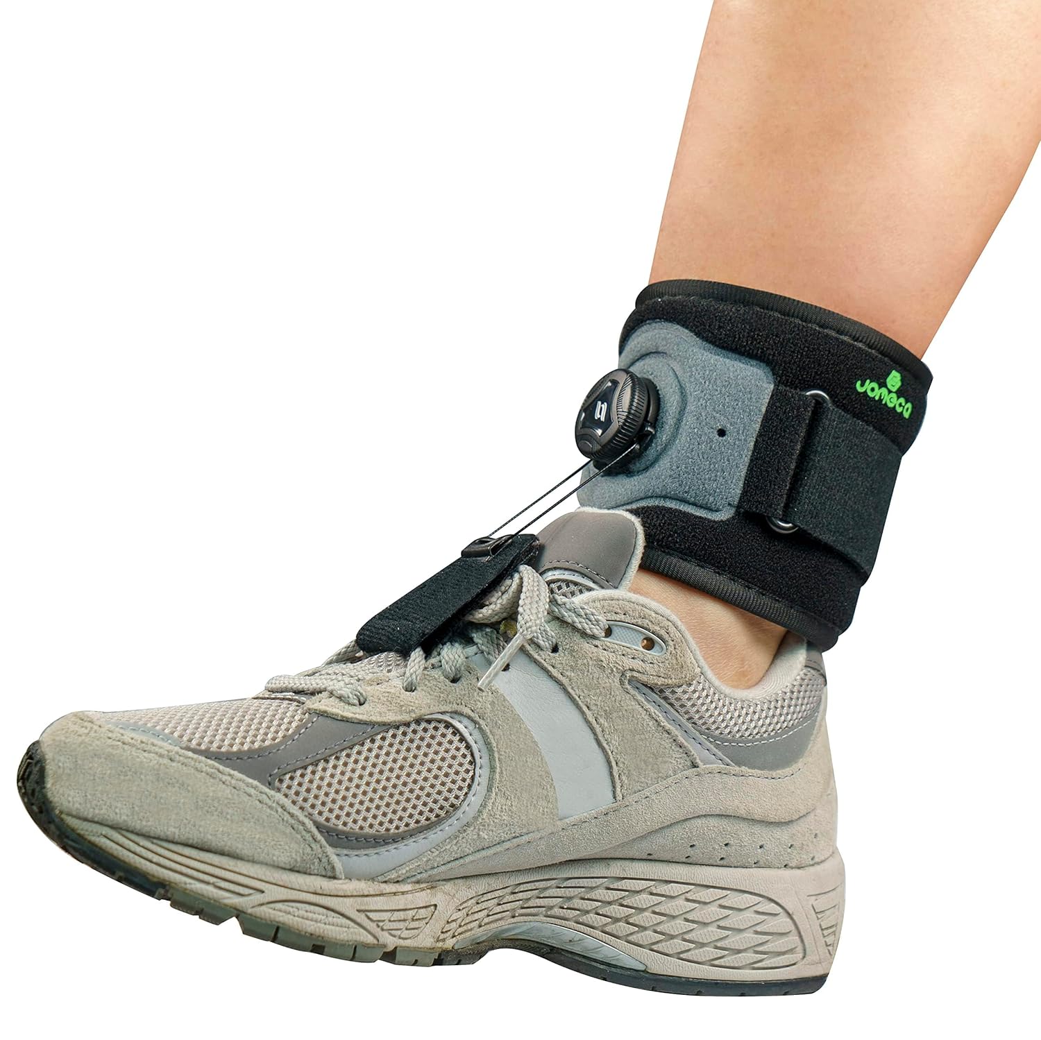 JOMECA AFO Drop Foot Brace with Reel-Adjust Dorsiflexion Support for Walking

