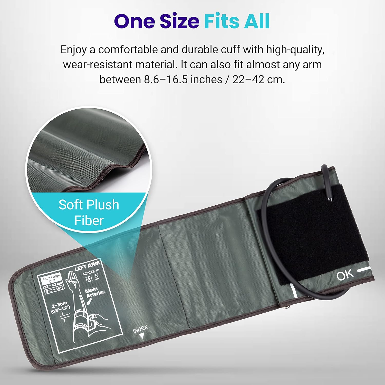 Etekcity Bluetooth Upper Arm Automatic Blood Pressure Monitor with App, Irregular Heartbeat

