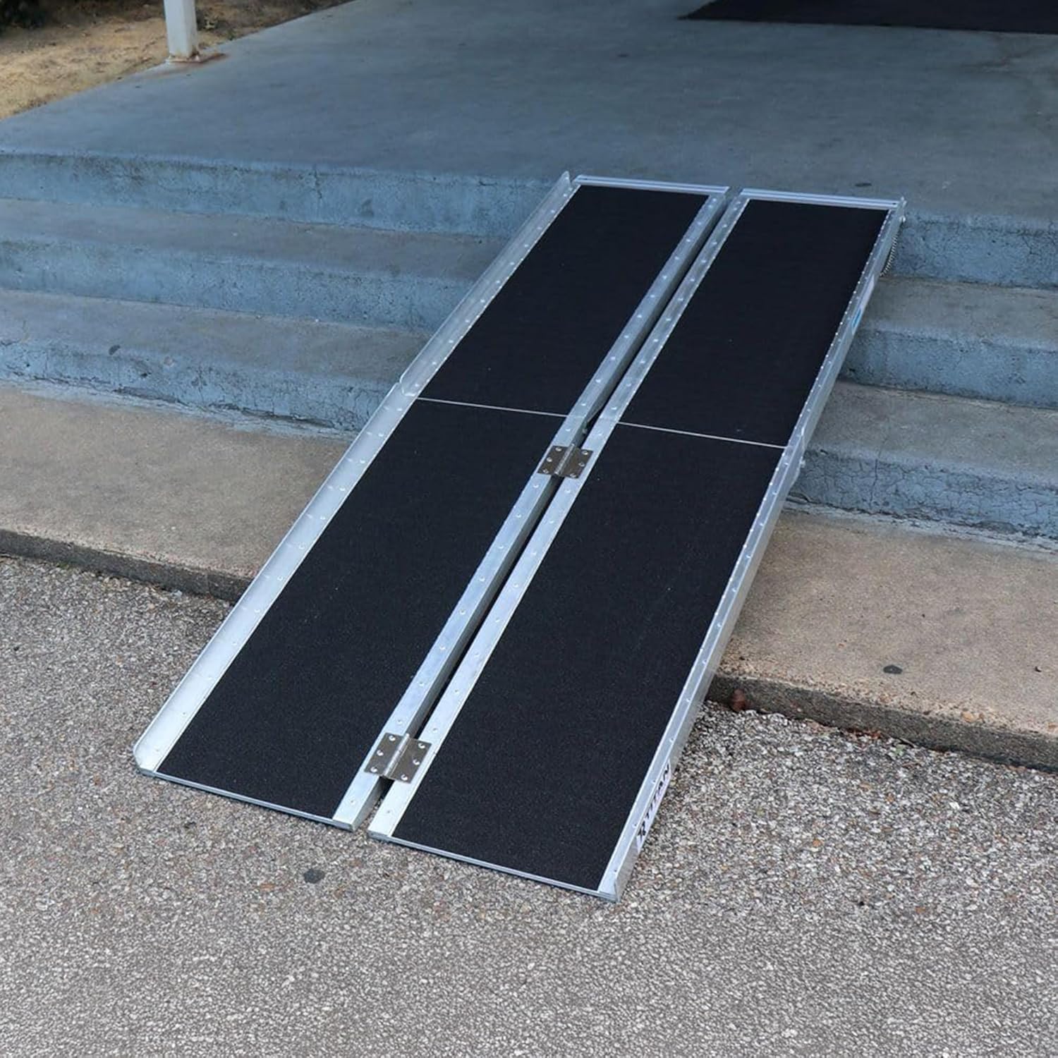 Titan Ramps Multi-Fold Wheelchair Ramp, Folding Aluminum Scooter Ramp

