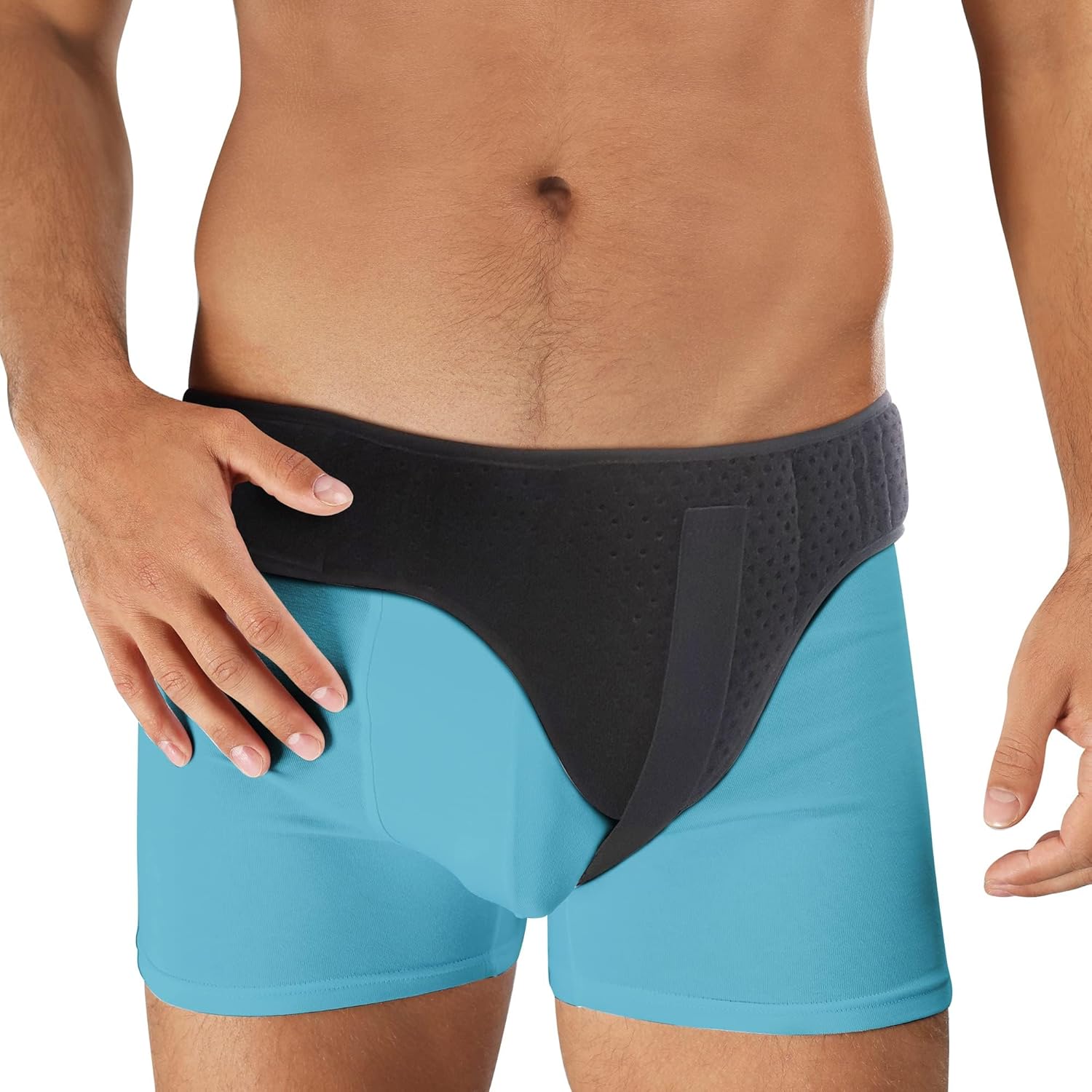 Armstrong America Inguinal Hernia Support Belt with Pressure Pad for Groin Truss

