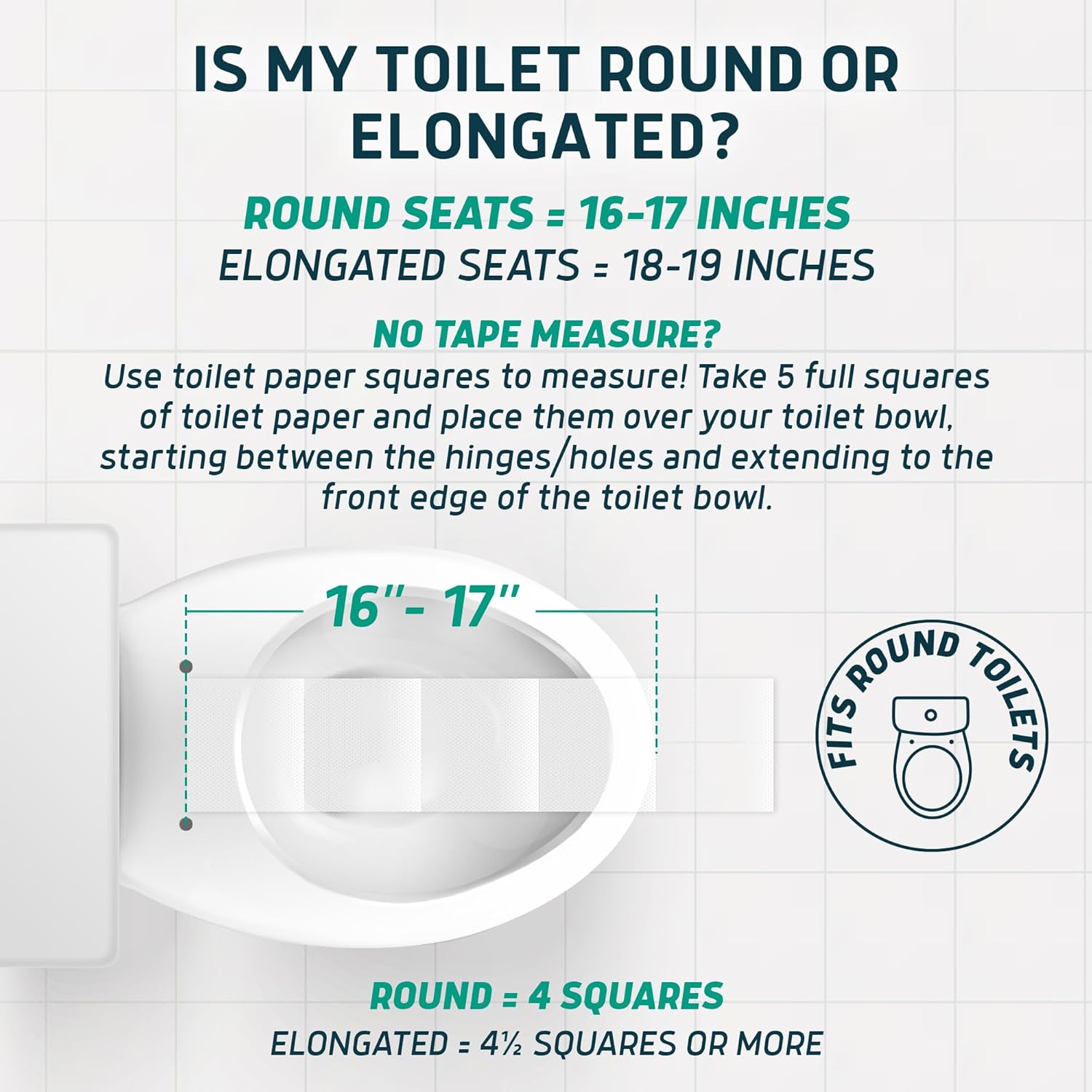 Lunderg Raised Toilet Seat Riser with Handles, Easy-Install Soft-Close Lid

