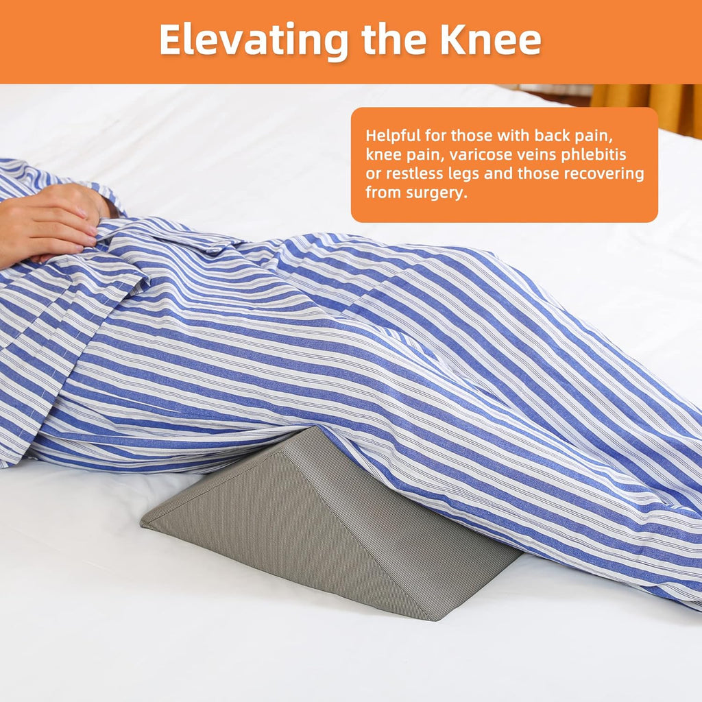 Fanwer 3-in-1 Bed Wedges & Positioning Pillows, 40° Bed Wedge Set

