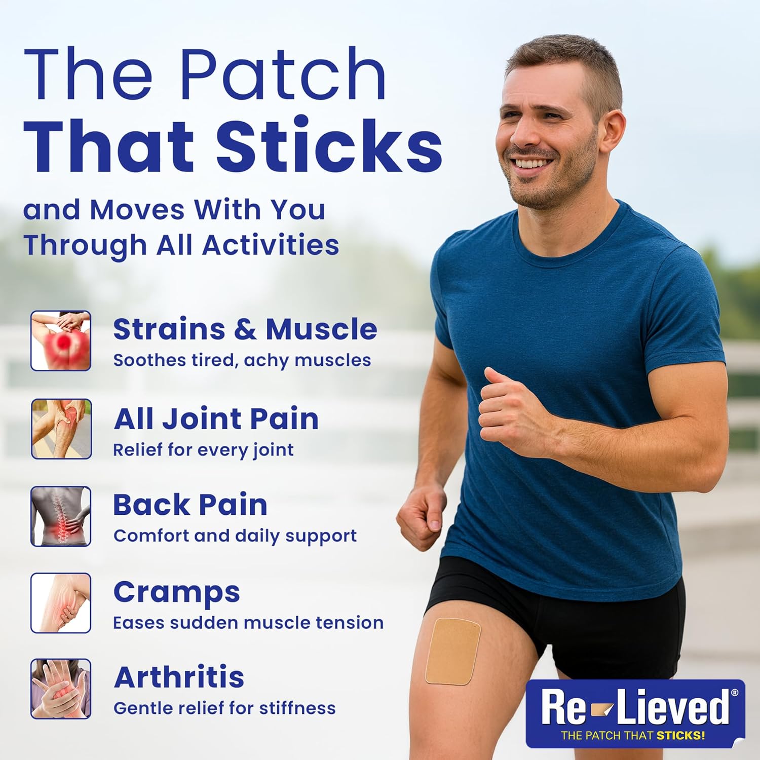 4% Lidocaine Maximum Strength Pain Relief Patches, Aluminum-Free 2 x 10 in

