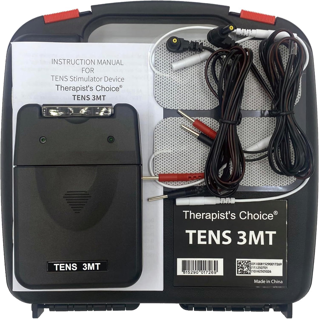 Therapist’s Choice Dual Channel TENS Unit Muscle Stimulator for Back and Neck Pain

