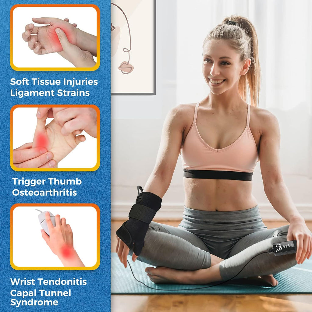 sticro Wrist Thumb Heating Brace for Arthritis, Carpal Tunnel Pain Relief

