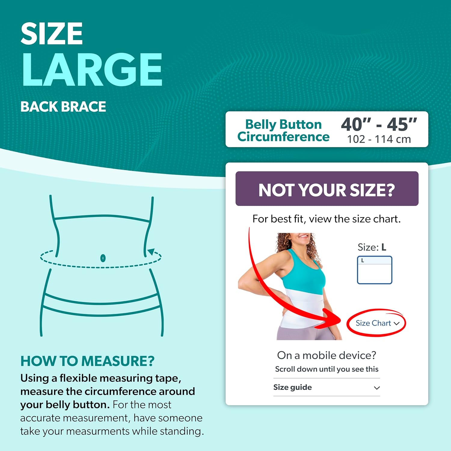 BraceAbility Low Back Compression Brace Wraparound Lumbar Support Belt

