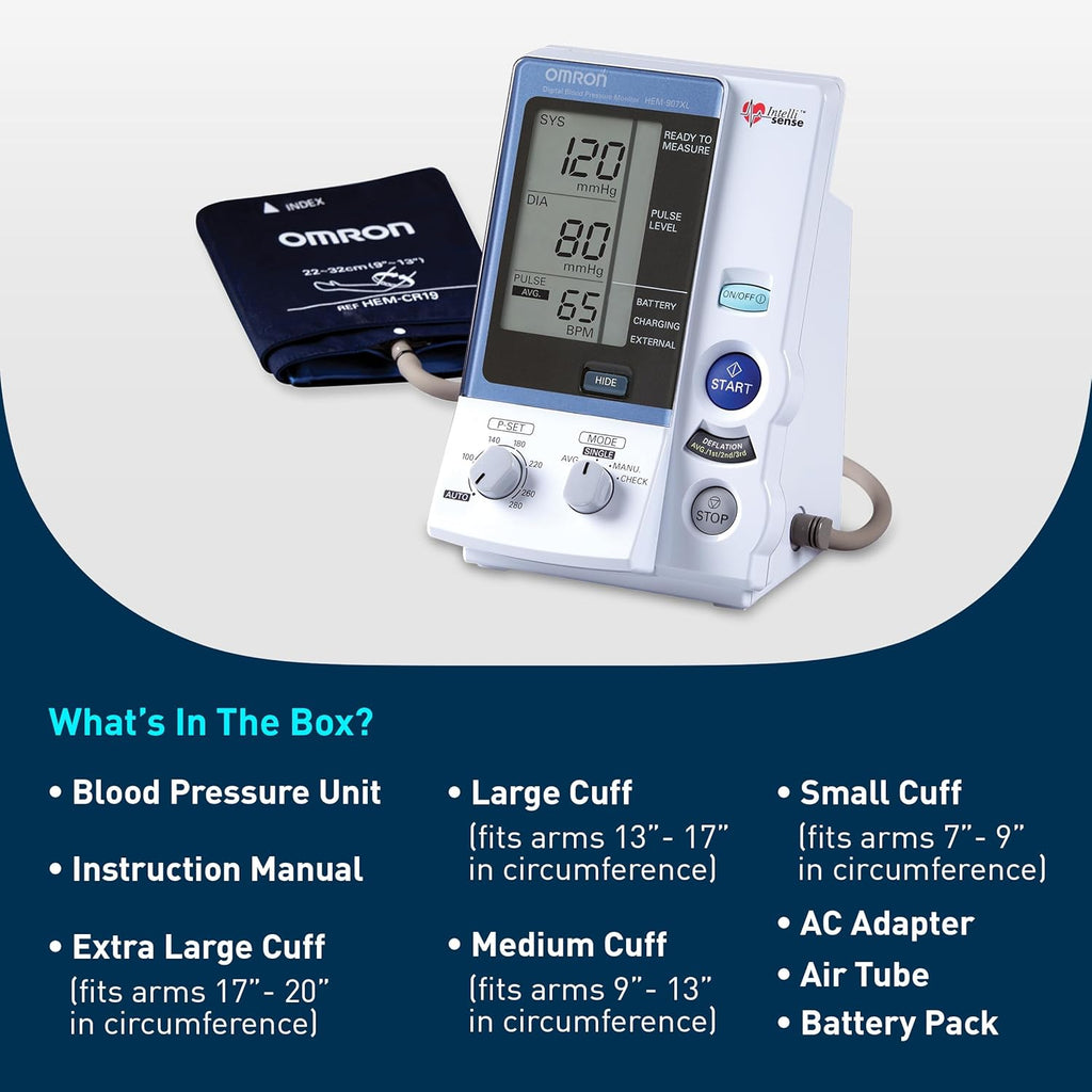 OMRON IntelliSense Professional Upper Arm Blood Pressure Monitor with Cuff

