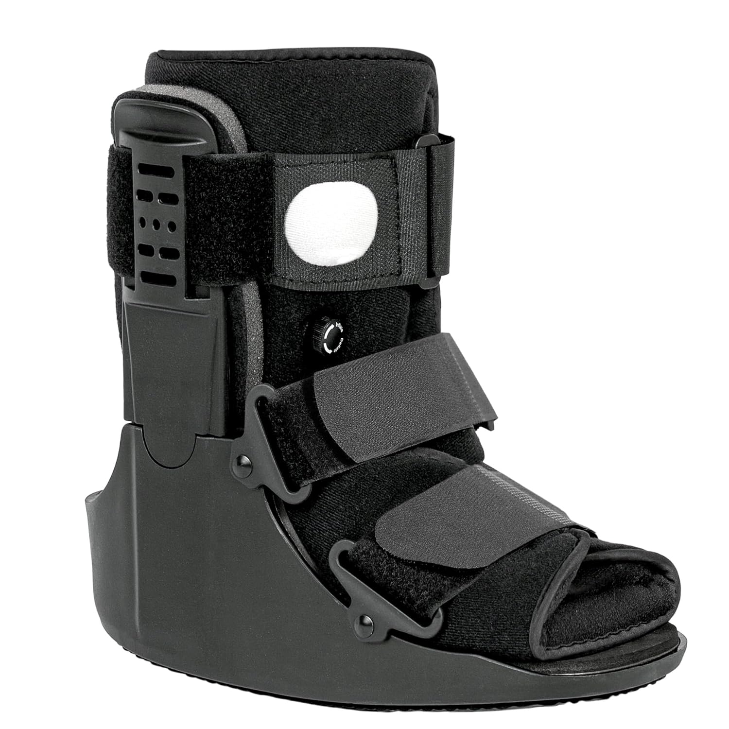 Jewlri Air Fracture Walking Boot with Rocker Sole, Ankle Support Brace

