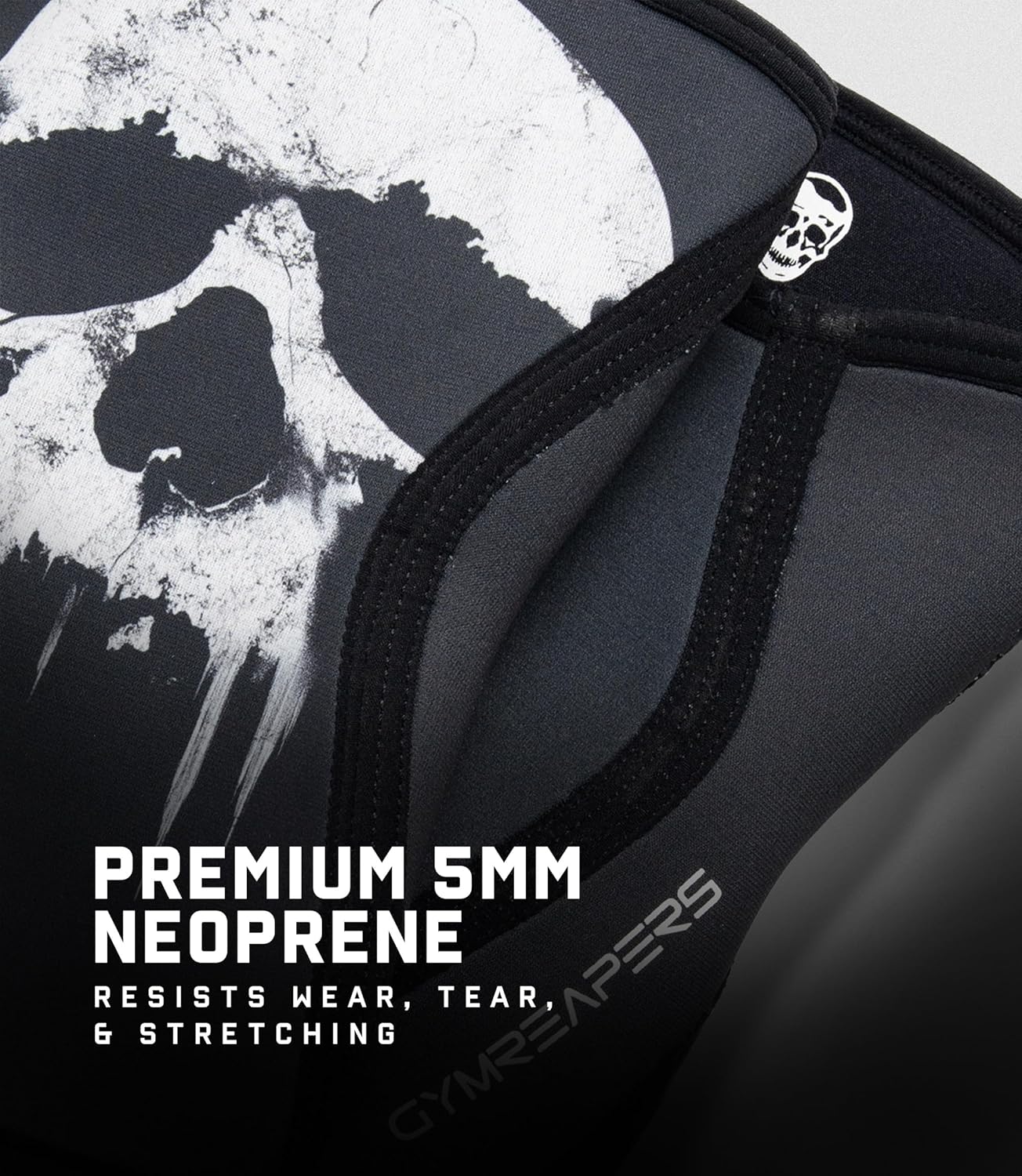 Gymreapers 5mm Knee Sleeves for Weightlifting, Squats, Powerlifting, Pair

