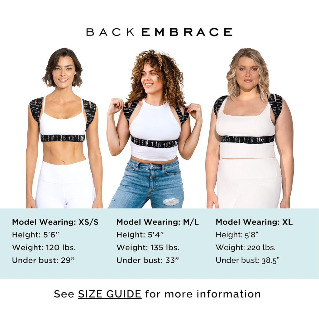 BackEmbrace Posture Corrector Posture Brace for Men and Women, Adjustable Shoulder

