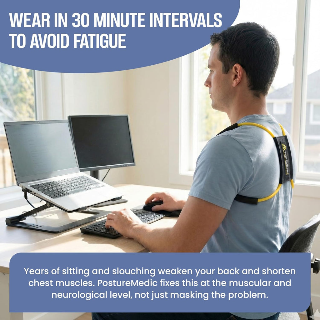 PRIMEKINETIX PostureMedic Dynamic Posture Corrector Active Resistance Training System

