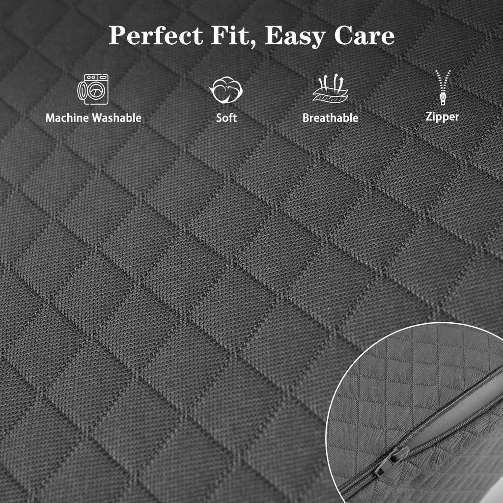 Hapiclody Leg Elevation Wedge Pillow for After Surgery, Knee Replacement Recovery Support

