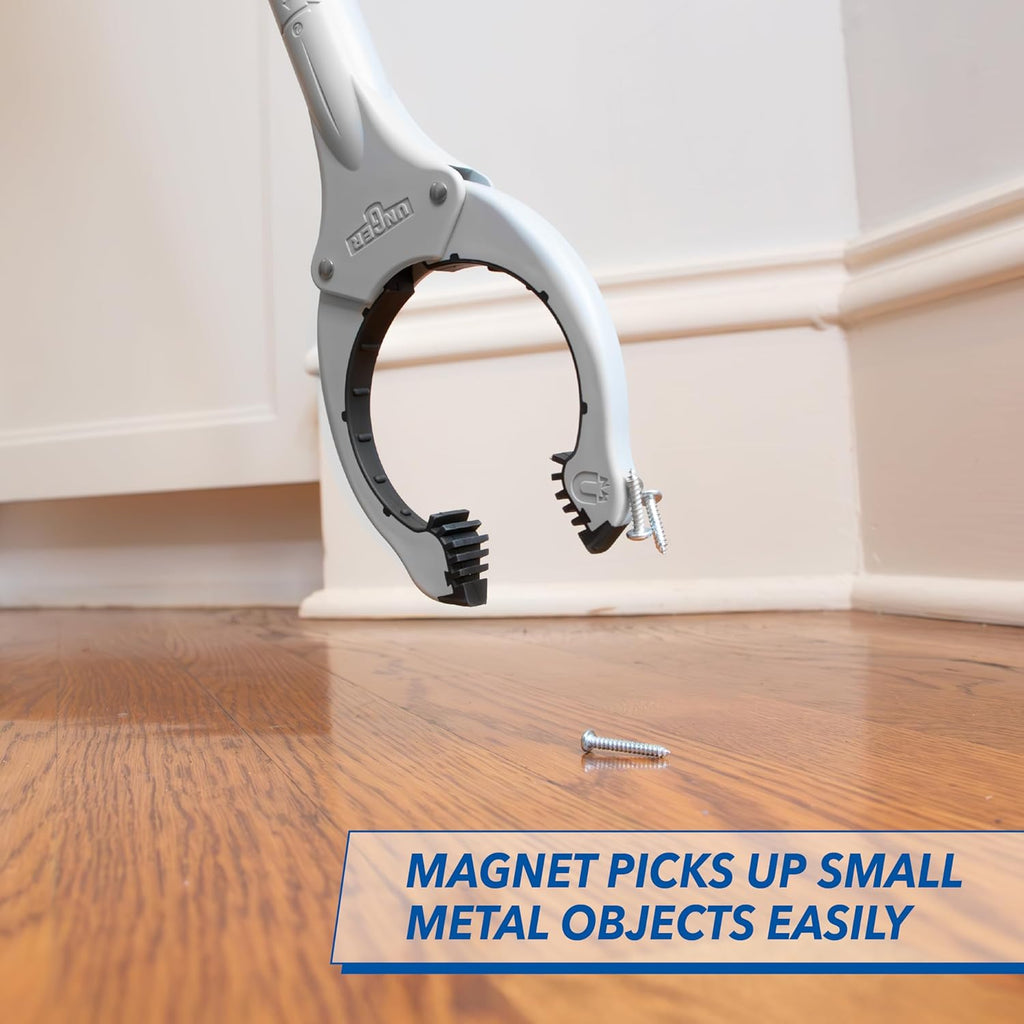 Unger 32 in Reacher Tool and Trash Picker Upper with Built-In Magnet

