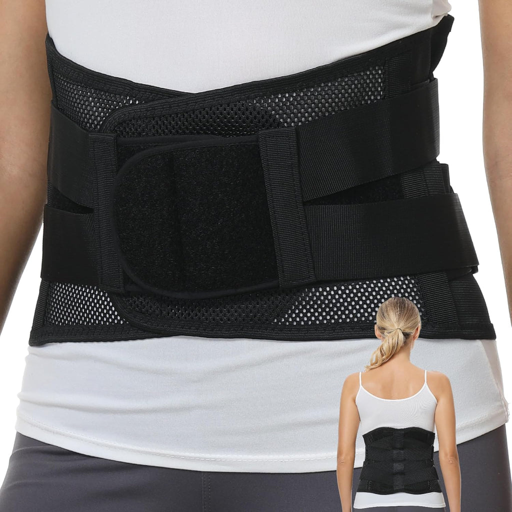 NeoTech Care Lumbar Back Support Belt Lower Back Brace

