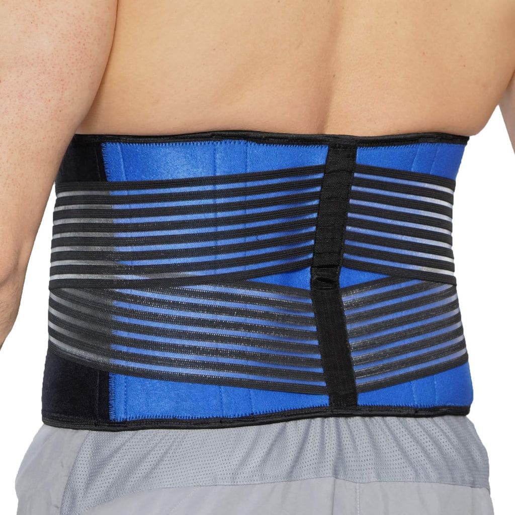 NeoTech Care Neoprene Back Brace Adjustable Breathable Lumbar Support Belt

