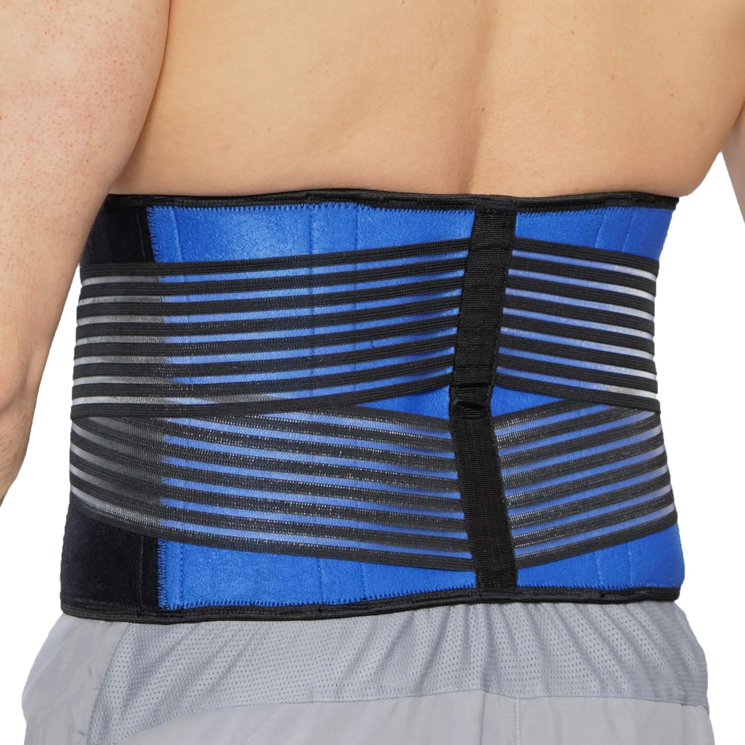 NeoTech Care Neoprene Back Brace Adjustable Breathable Lumbar Support Belt


