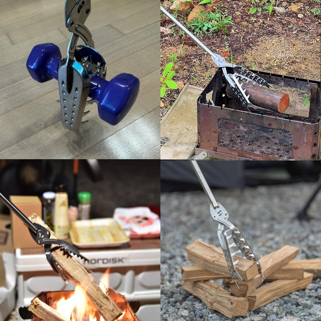 FTH Stainless Steel Grabber Reacher Pickup Tool Heavy-Duty Trash Picker

