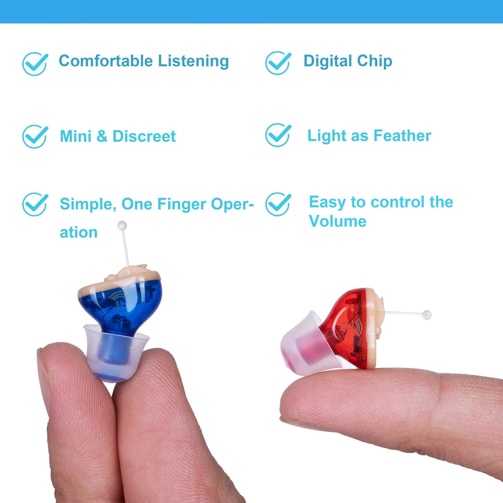 Hearing Amplifier for Seniors Adults Noise-Cancelling Ear Sound Amplifier


