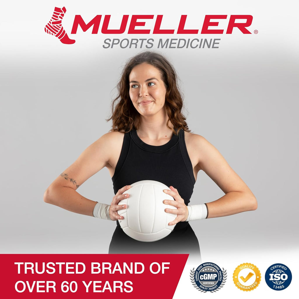 Mueller Sports Medicine Premium Athletic Tape, Cotton Support Tape Rolls


