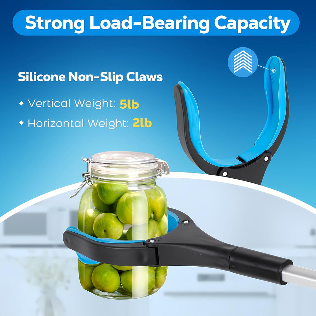 Grabber Reacher Tool Extra Long 32 in Foldable Gripper Pickup Tool Heavy Duty

