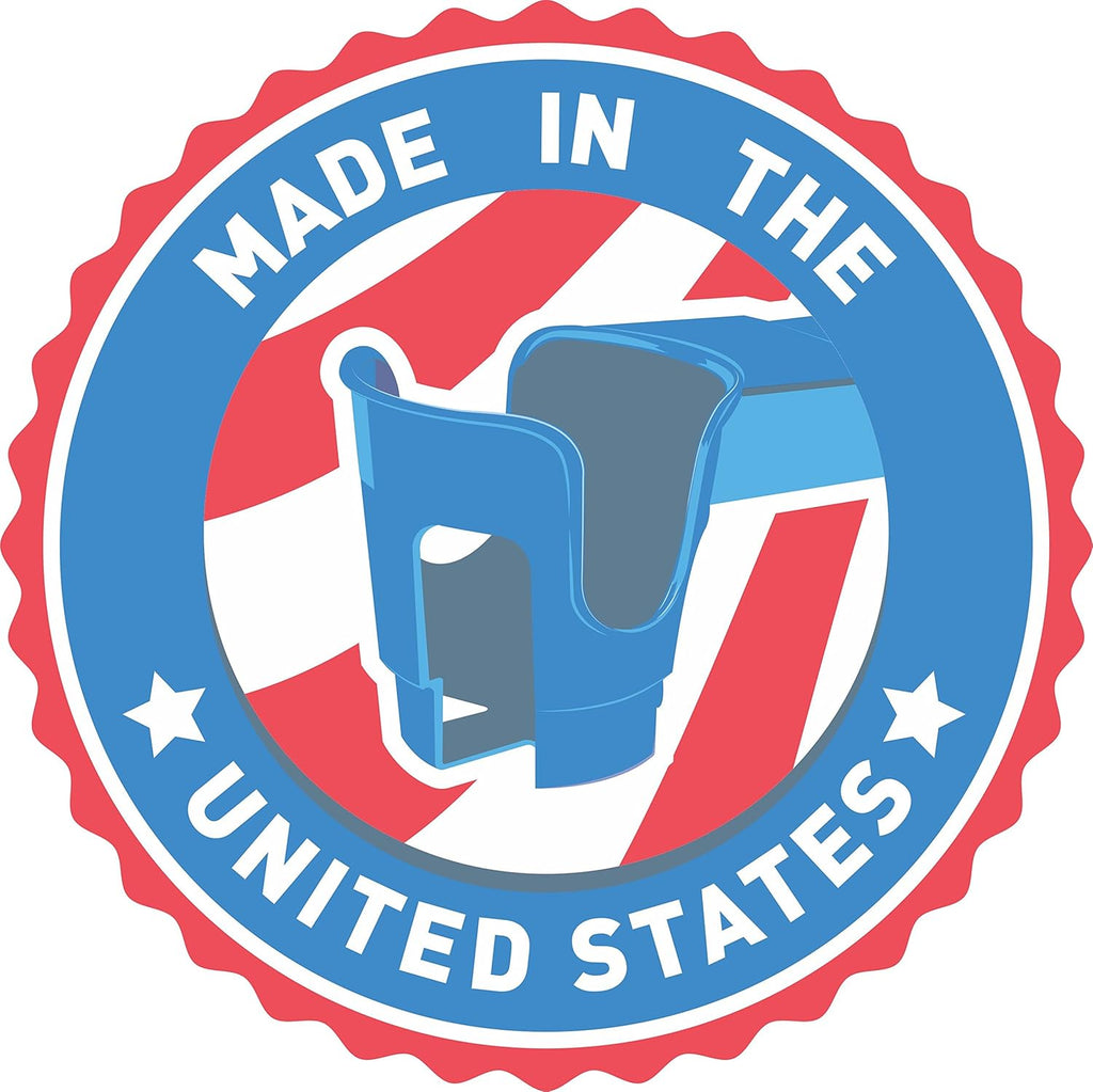 Nearly Universal Wheelchair Cup Holder for Electric Wheelchairs and Mobility Scooters

