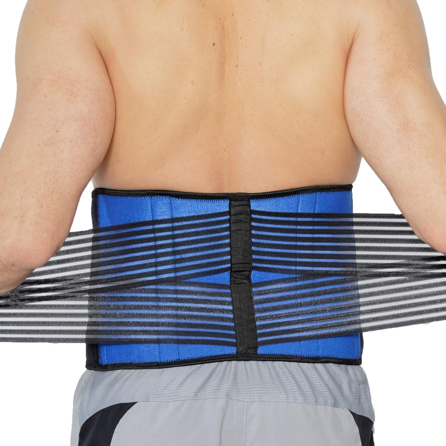 NeoTech Care Neoprene Back Brace Adjustable Breathable Lumbar Support Belt

