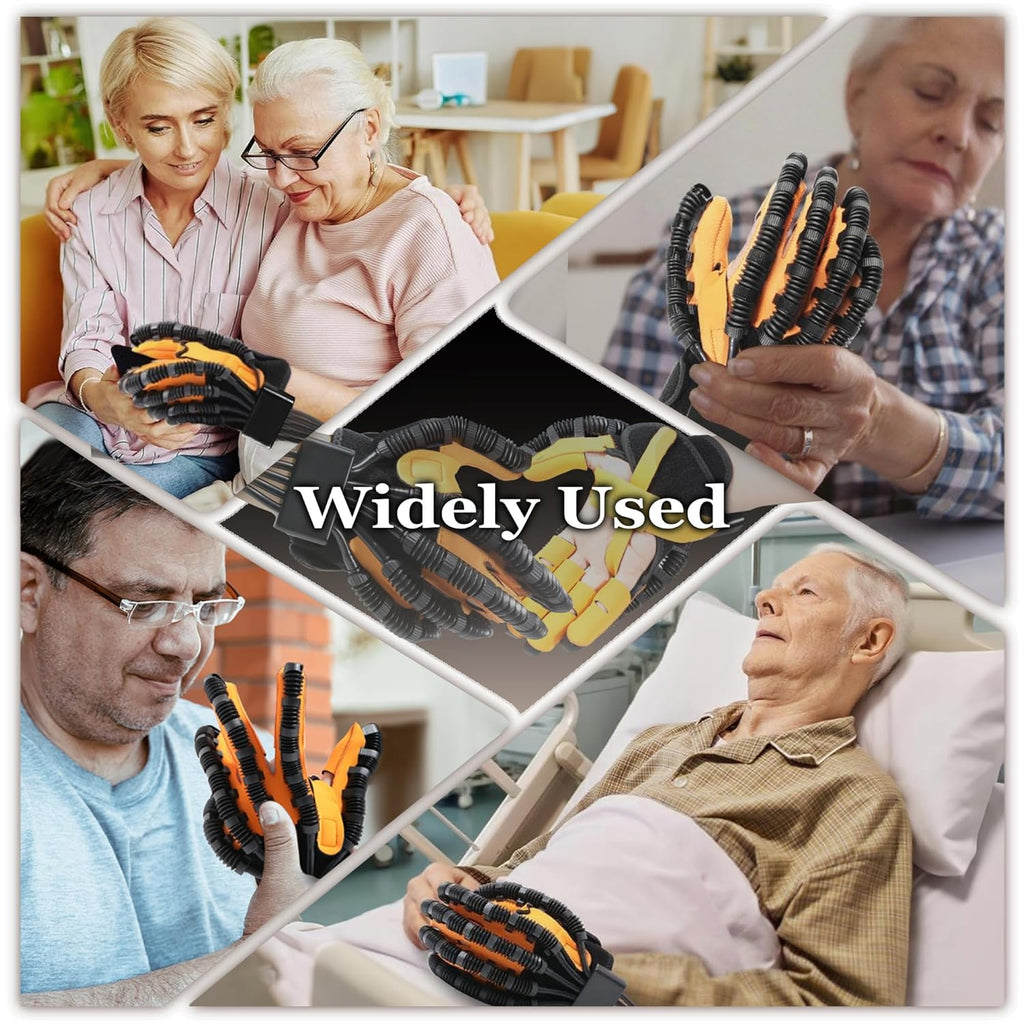 8th Gen Stroke Rehabilitation Robot Glove, Hand Therapy Device with 4 Modes

