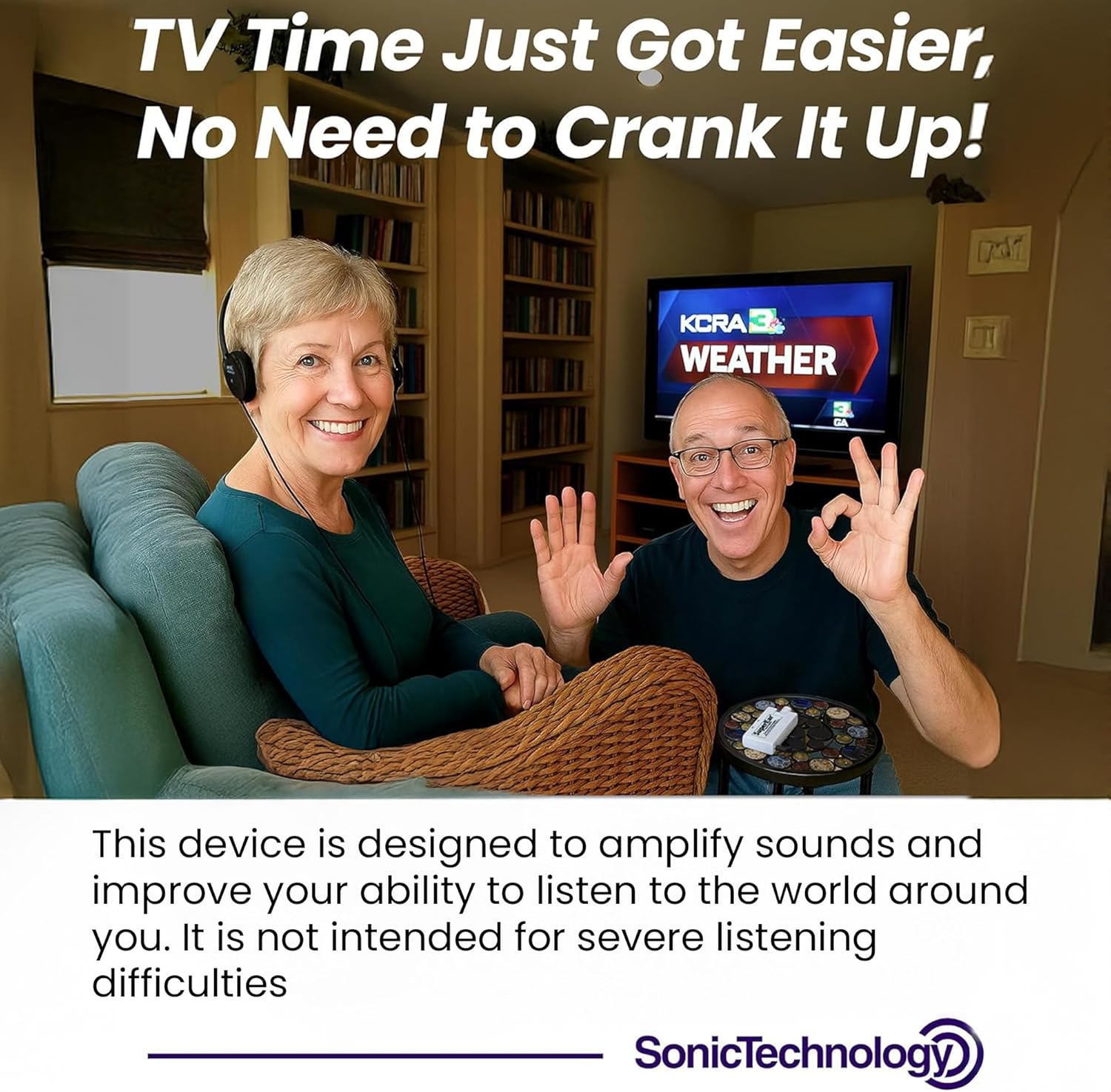 SuperEar SE5000 PSAP Personal Sound Amplifier for Seniors Hearing Aid Device

