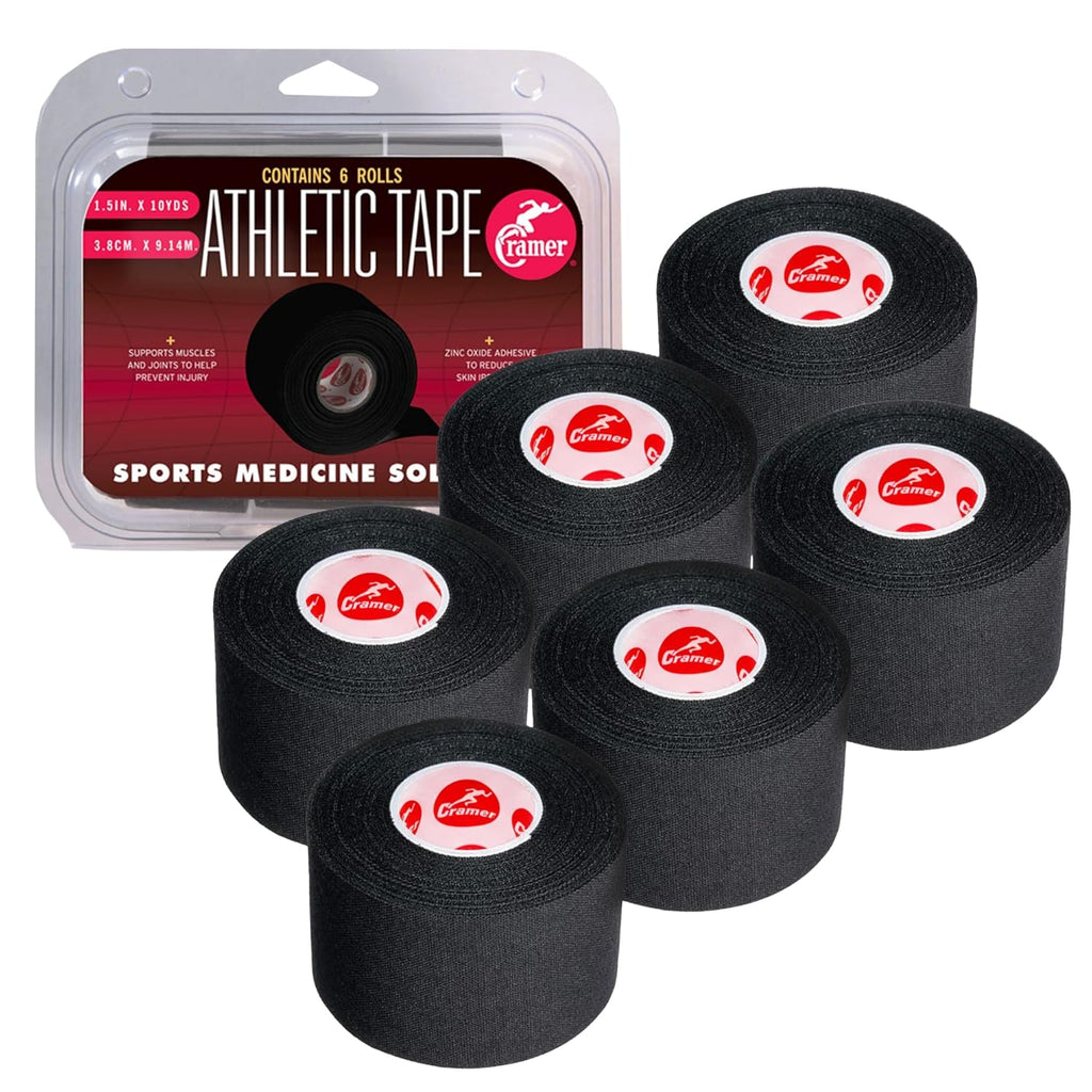 Cramer Athletic Tape Roll Latex-Free Sports Tape for Ankle Wrist Knee Easy Tear

