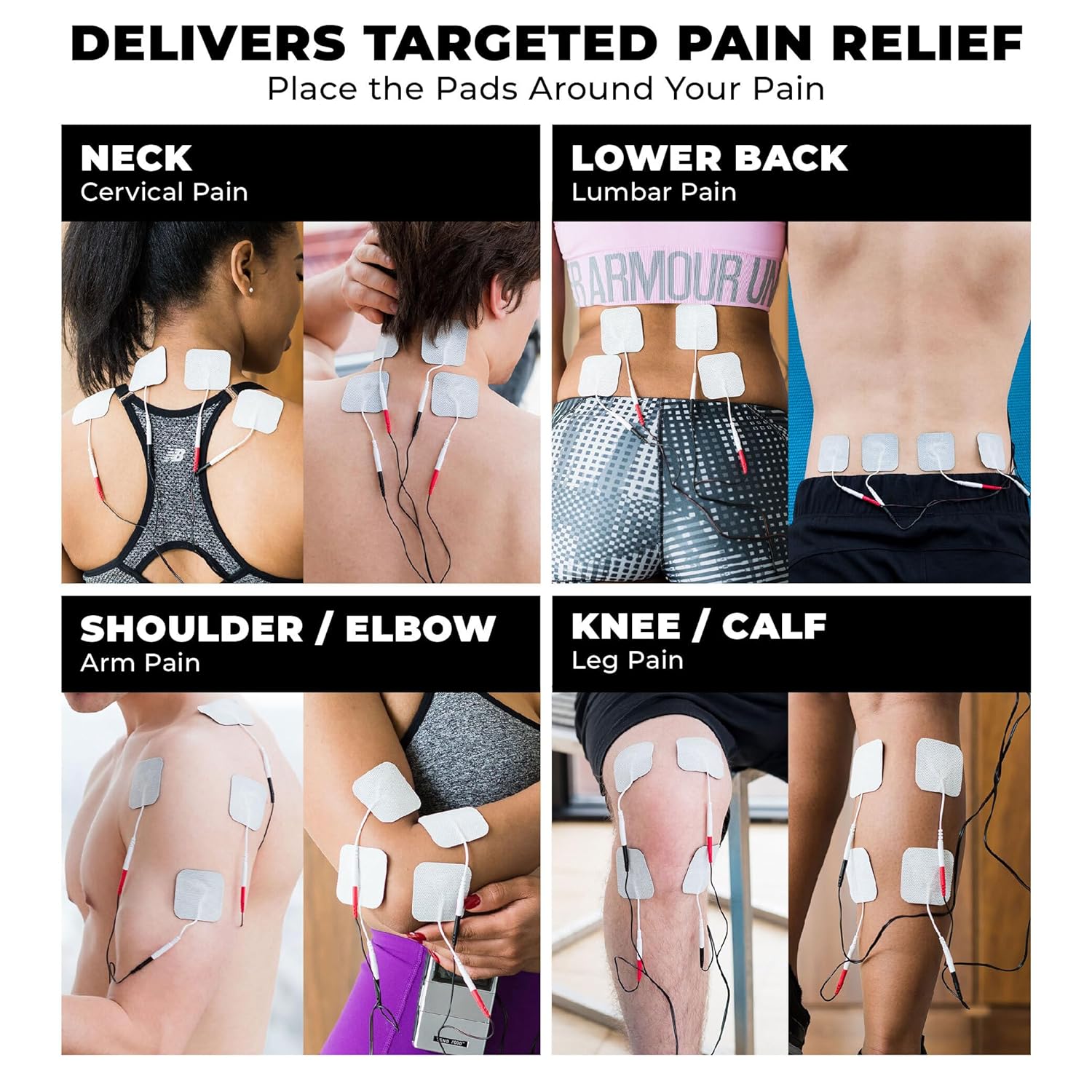 TENS 7000 Digital TENS Unit with Accessories, Muscle Stimulator for Pain Relief


