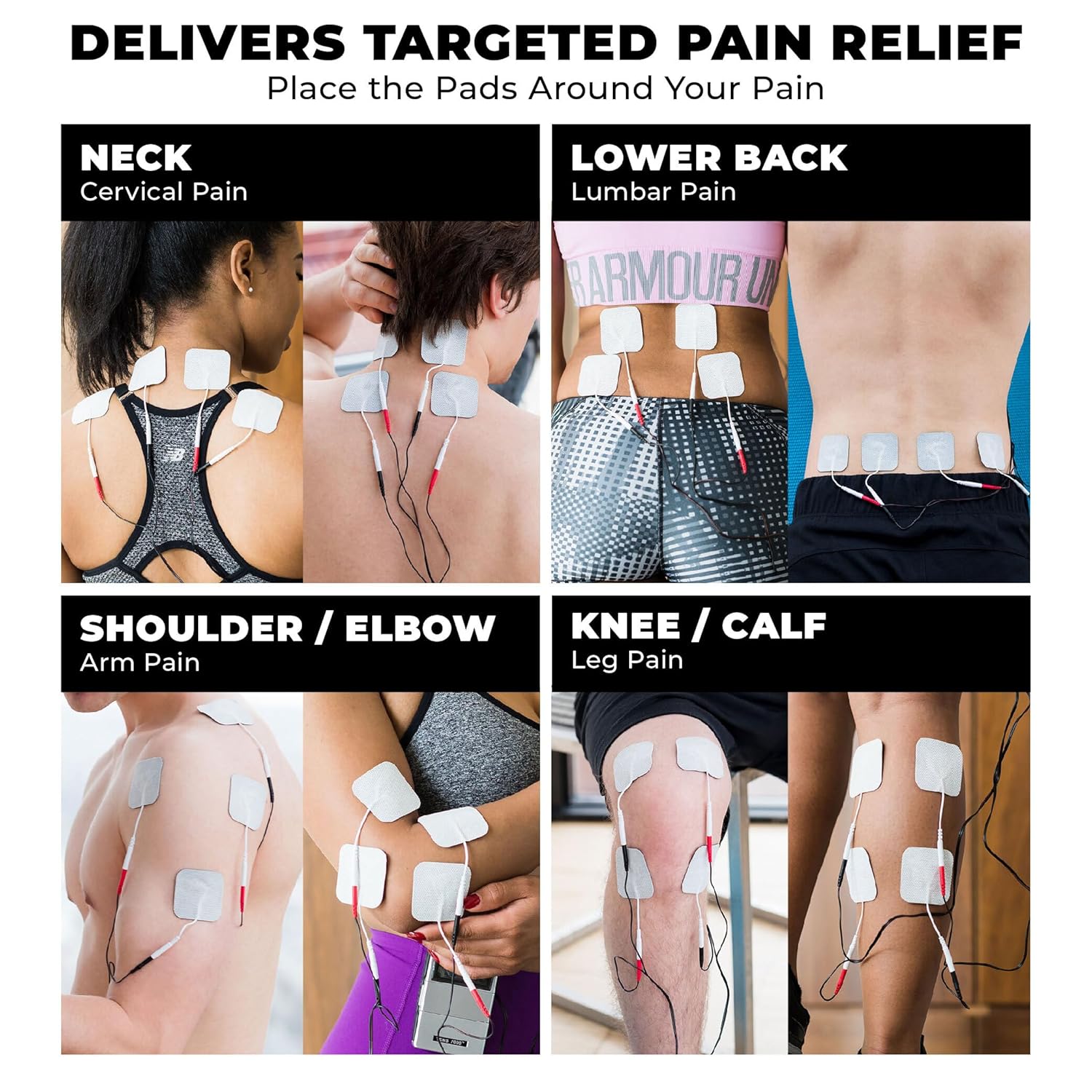 TENS 7000 Digital TENS Unit with Accessories, Muscle Stimulator for Pain Relief

