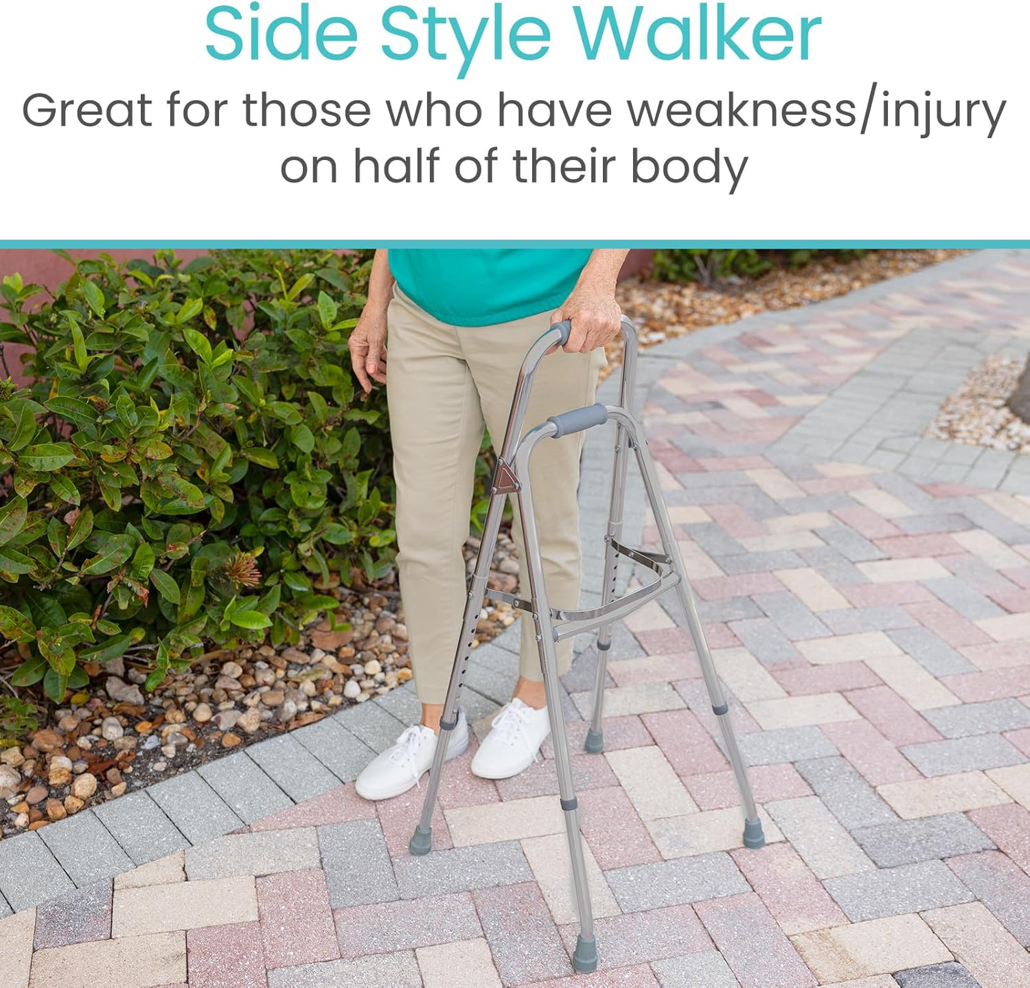 Vive Stand Assist Aid for Seniors, One-Hand Mobility Support, Sit-to-Stand Grab Bar

