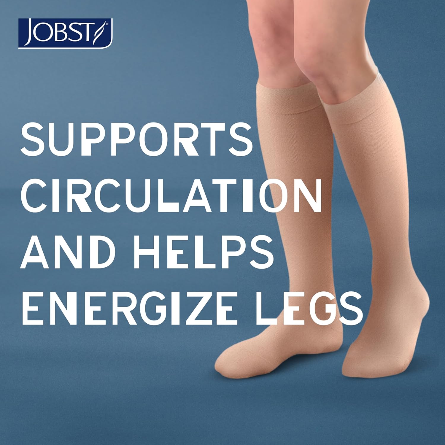 JOBST Activa Opaque 20–30 mmHg Compression Socks Thigh High Closed Toe

