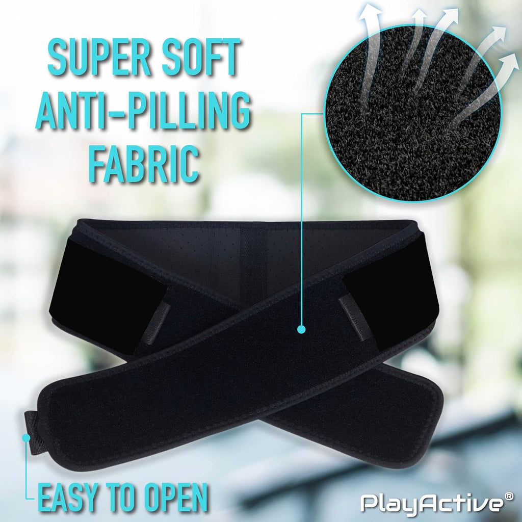 PlayActive Sacroiliac SI Joint Belt for Sciatica and Lower Back Support Brace

