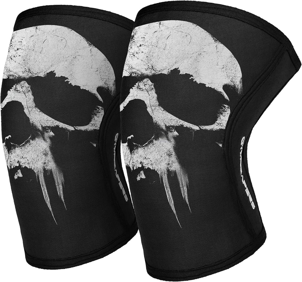 Gymreapers 5mm Knee Sleeves for Weightlifting, Squats, Powerlifting, Pair

