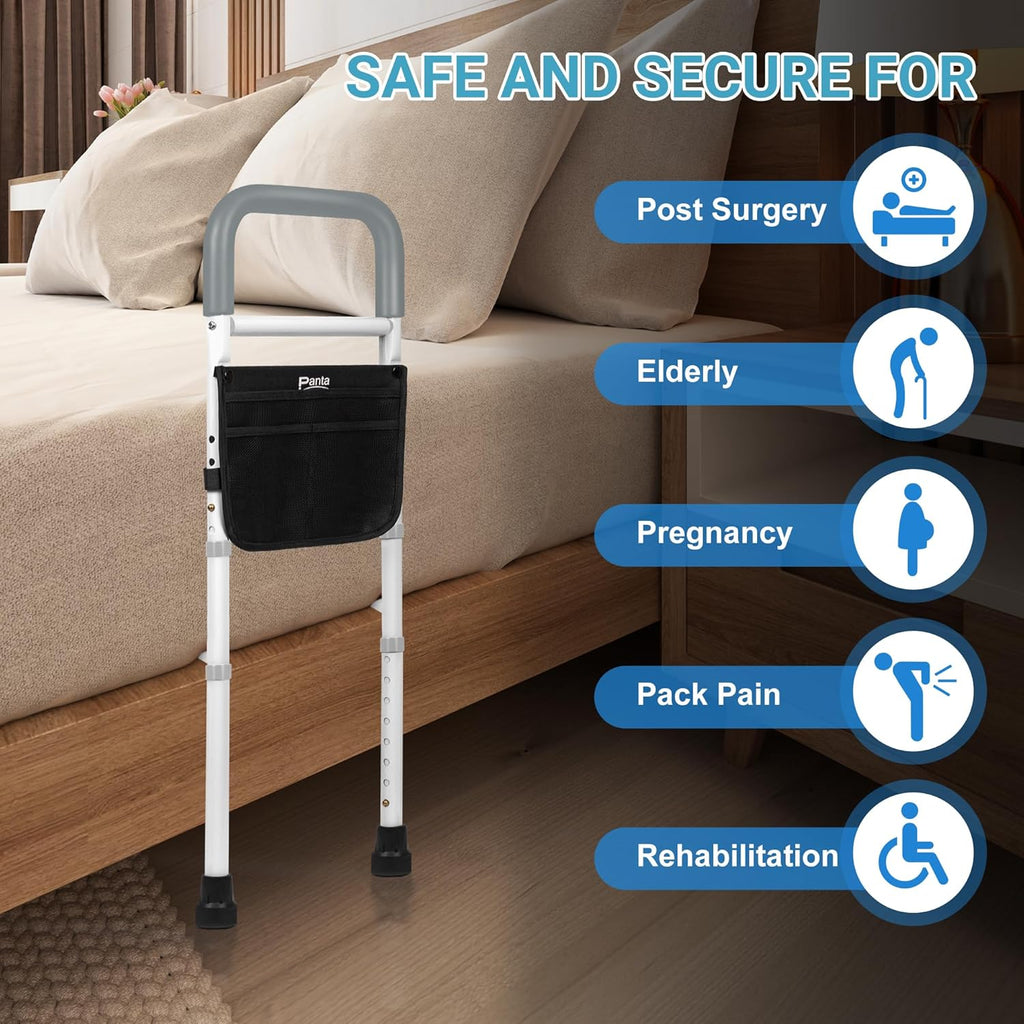 Panta Bed Rails for Elderly Adults Safety Bedside Safety Guard Rail

