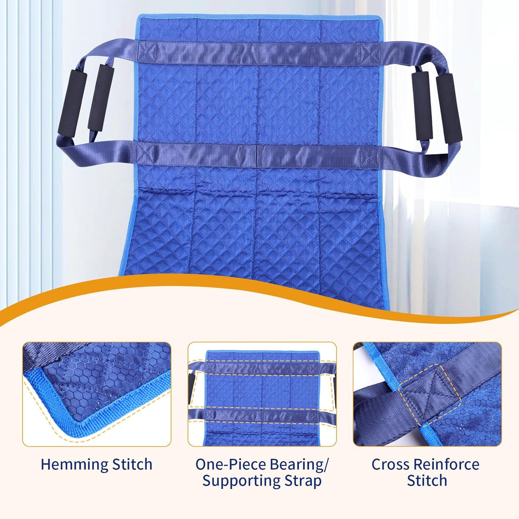 Patient Lift Transfer Pad for Wheelchair, Stair Lift Assist Evacuation Slide Board

