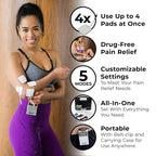 TENS 7000 Digital TENS Unit with Accessories, Muscle Stimulator for Pain Relief

