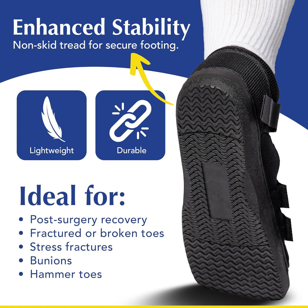 Brace Direct Post-Op Shoe Medical Foot Brace Orthopedic Walking Immobilizer L3260

